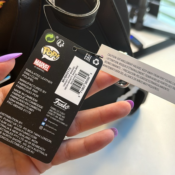 Pop! x Marvel: Target Neon Infinity Saga Mini Backpack - Picture 3 of 3